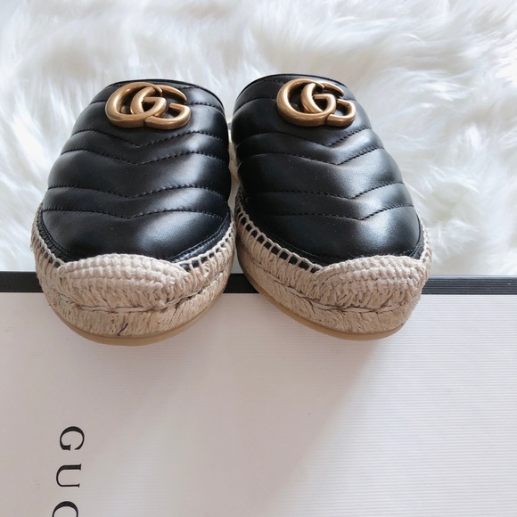 Gucci GG marmont espadrilles slides - Picture 6 of 10
